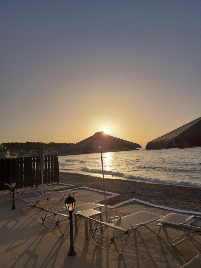 Volakas Beachfront Suites Rethymno Exterior foto